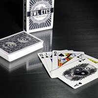 Owl Eyes Playing Cards Deck - Nocturnal Black