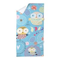 CafePress Cute Owls Large Beach Towel, Soft Towel with Unique Design