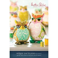 Edgar Owl & Poe Pattern