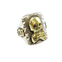 SILVERLAND1 Biker Ring Mexico Mexican Rockabilly Crossbone Skull Owl 13 Bones Silver 925 (13)