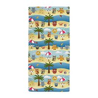 CafePress Summer Owls Large Beach Towel, Soft Towel with Unique Design
