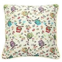 Owl Pillows Decorative Throw Pillow for Couch/Double Sided Square Owl Cushion Cover 18" x 18&qu