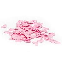 CO Satin Hearts for Wedding Table Decorations-Valentine Day-500 Pcs (Pink)