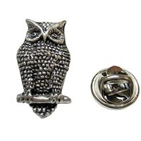 Kiola Designs Perched Owl Lapel Pin