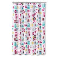 Circo Floral Owl Shower Curtain 72"H x 72"w