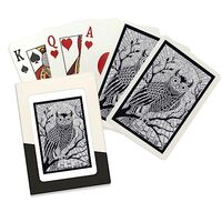 Lantern Press Owl, Coloring Book (52 Playing Cards, Poker Size Card Deck with Jokers)