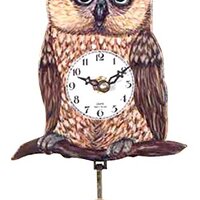 Alexander Taron CLCK-QTZ.OWL MOV.Eyes Each