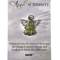 Ganz Pin - Angel of Serenity "God grant me the serenity to accept the things I cannot change an