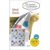 Sew Kind Of Wonderful QCR Mod Owls Pattern