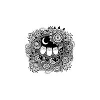 Crafty Individuals unmounted rubber stamp - Little Owlets - CI-442