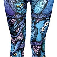 JINKAIJIA Women's Regular Size and Large Size Fashion Designs Digital 3D Printed Leggings (DDK0