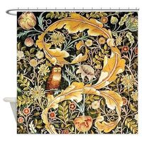 CafePress Wm Owl Decorative Fabric Shower Curtain