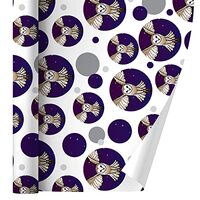 GRAPHICS & MORE Barn Owl Flying in Night Sky Gift Wrap Wrapping Paper Roll