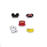 Mouse Theme Set of 5 Floating Charms for Locket Pendant