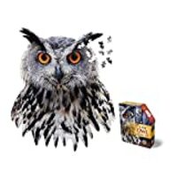 Madd Capp OWL 550 Piece Jigsaw Puzzle For Ages 10 and up - 3013 - Unique Animal-Shaped Border, Poste