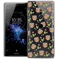 Ultra Slim Case for 5.7 Inch Sony Xperia XZ2 - Summer Owl Design