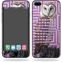 MightySkins Skin Compatible with Apple iPhone 8 Plus - Owl Maze | Protective, Durable, and Unique Vi