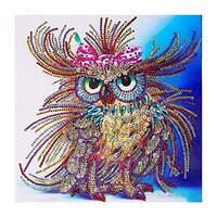 Owl Diamond Painting Handmade DIY Special Shaped Diamond Drawing Amazing DIY Diamond Painting Art Ki