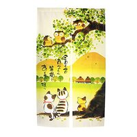 LIGICKY Japanese Style Noren Long Doorway Curtain Door Tapestry for Home Decoration 33.5 x 59 inch (