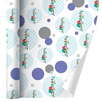 GRAPHICS & MORE Cute Colorful Owl Family Gift Wrap Wrapping Paper Roll