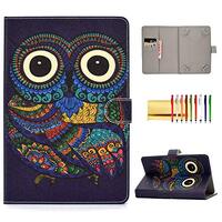 Universal Folio Cover for 10 inch Tablet, Techcircle Stand Wallet Case for iPad 9.7" Pro/Air 10