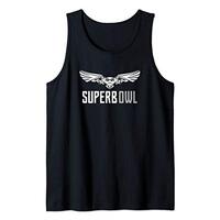 The Superb Owl Design - Owl Bird Tank Top