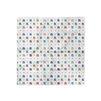 Ambesonne Owl Hairscarf, Owls Big Eyes, Head Wrap, 21" X 21"