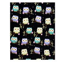Owl Throw Blanket, Adorable Super-Soft Extra-Large Fluffy Owl Blanket for Adults, Kids, and Girls, F