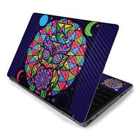 MightySkins Carbon Fiber Skin for HP Pavilion x360 11" (2019) - Goodnight Owl | Protective, Dur