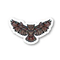 Owl Sticker Colorful Owls Stickers - 3 Pack - Set of 2.5, 3 and 4 Inch Laptop Stickers - for Laptop,