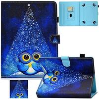 Artyond Universal Case for 9.0-10.5 Inch Tablet, PU Leather Stand Folio Protective with Card Slots C