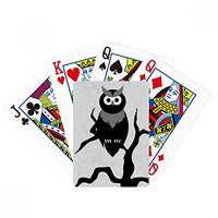 DIYthinker Owl Tree Night Time Halloween Poker Playing Magic Card Fun Board Game