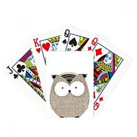 DIYthinker Simplicity Style Chubby Owl Poker Playing Magic Card Fun Board Game