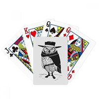 DIYthinker Owl Bird Personification Animal Poker Playing Magic Card Fun Board Game