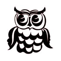 Personalized Owl Vinyl Decal - Cute Owl Bumper Sticker, for Tumblers, Laptops, Car Windows - Pick Yo