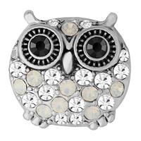 Ginger Snaps Yoo Hoo Owl - Whites Charm Accessory | Interchangeable, Customizable & Adjustable S