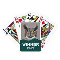 OFFbb-USA Owl Eyes Pupil Night Art Deco Gift Fashion Winner Poker Playing Card Classic Game