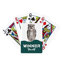 OFFbb-USA Owl Stand Patrol Art Deco Gift Fashion Winner Poker Playing Card Classic Game