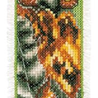 Vervaco Counted Cross Stitch Bookmark Kit 2.4"X8" 2/Pkg-Eagle & Owl (14 Count) -V01462
