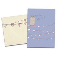 Tree-Free Greetings - Congratulations Card - Artful Designs - 1 Card + Matching Envelope - Made in U