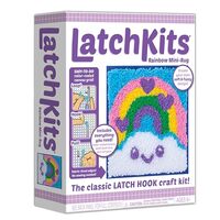 LatchKits Latch Hook Kits for Kids – Kids Crafts, Arts and Crafts, Yarn Art, Wall Hanging &