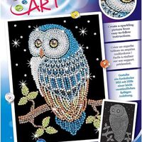 Sequin Art Blue Series Night Owl, Sparkling Arts and Crafts Kit; Creative Crafts for Adults and Kids