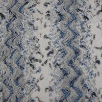 60" Wide Original Shannon Fabrics Luxe Cuddle Snowy Owl- Navy