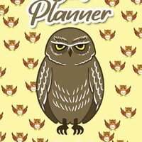 Owl Planner 2022: Notebook, Calendar, Planner Schedule organizer Logbook holidays and inspirational 