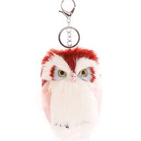 HXINFU 15cm Cute Plush Keychain Kawaii Owl Plush Keychains For Backpacks Valentines Women Girls Gift