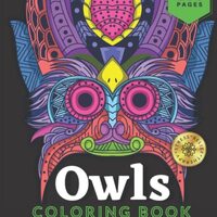 Owls Advanced Coloring Book for Adults: Hours of Fun, Stress Relief and Relaxation, 200 Pages of Uni