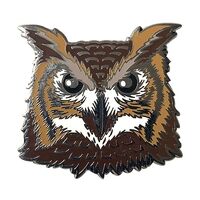 Owl Critter Head Lapel Pin