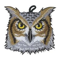 Owl Head Critter Patch