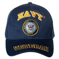 Artisan Owl Officially Licensed US Navy Retired Baseball Cap Camo (Veteran)