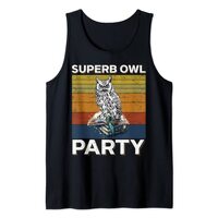 Superb Owl Party - What We Do in the Shadows Owl Lover Tank Top